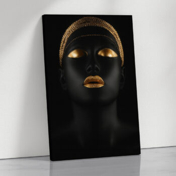 Gilded Serenity Canvas