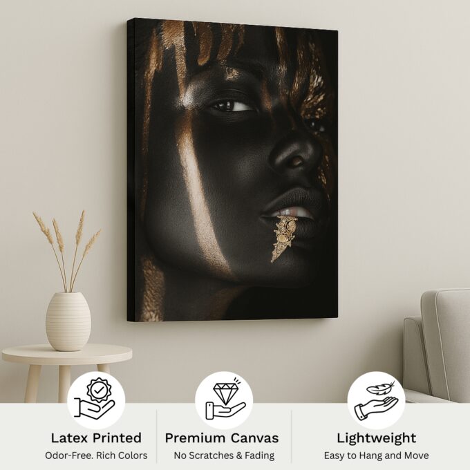 Veiled in Golden Light Canvas - Image 4