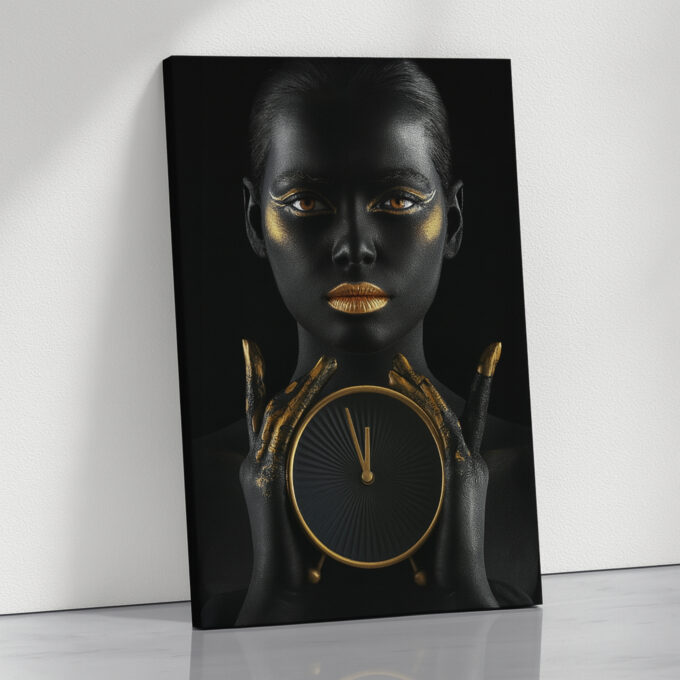 Midnight Gold: The Timeless Gaze