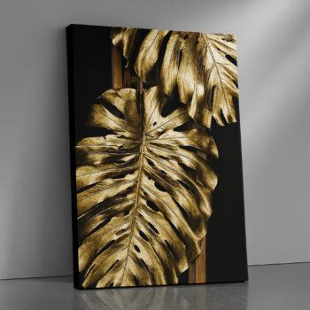 Regal Foliage: Golden Monstera