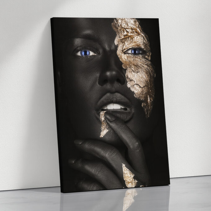 Dual Essence: Eyes of Sapphire and Gold