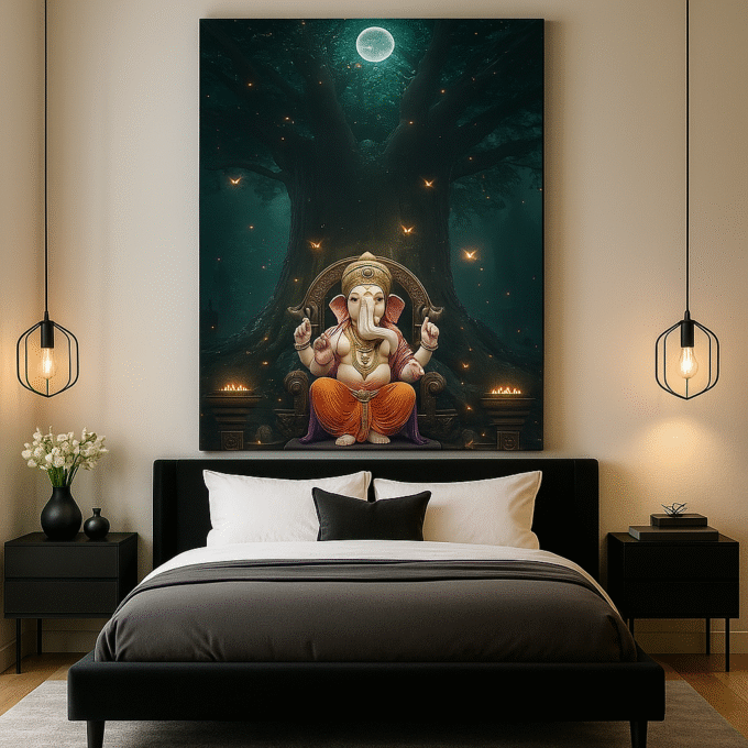 Moonlit Grace of Ganesha - Image 3