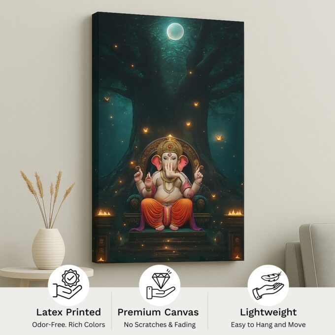 Moonlit Grace of Ganesha - Image 4