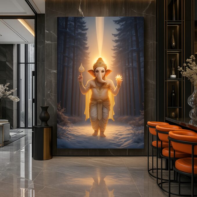 Sacred Light in Snow - Image 2