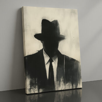 Faceless Enigma – Movies & Anime Canvas Wall Art