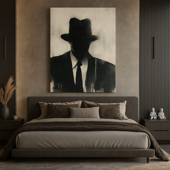 Faceless Enigma – Movies & Anime Canvas Wall Art - Image 3