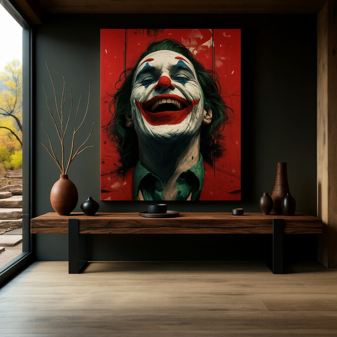 Maniacal Laughter – Movies & Anime Canvas Wall Art - Image 3