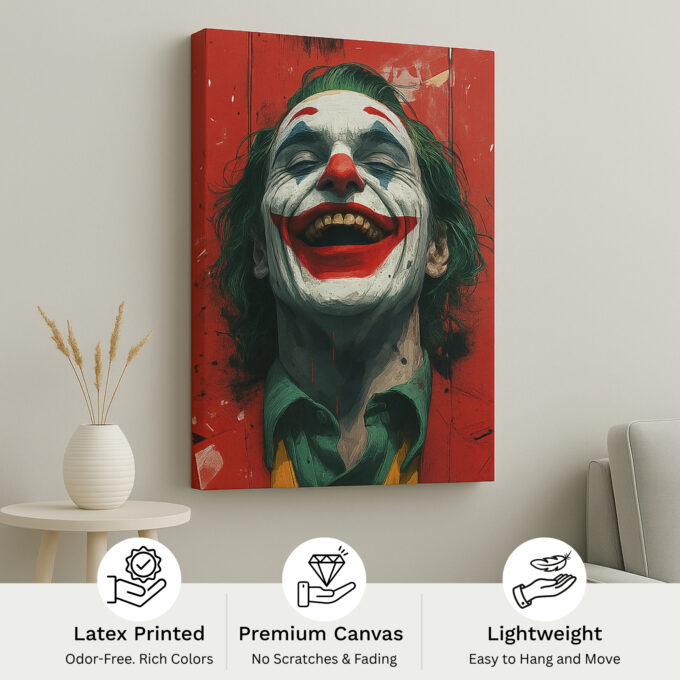 Maniacal Laughter – Movies & Anime Canvas Wall Art - Image 4