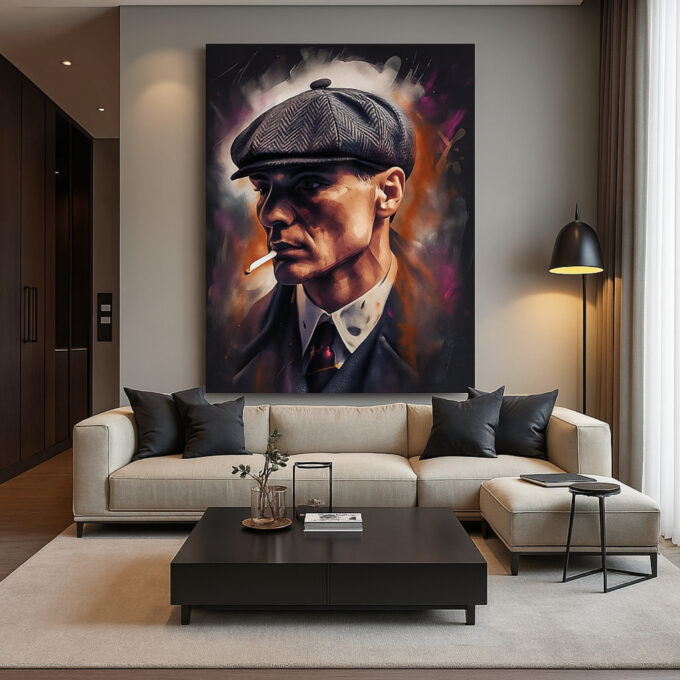 Peaky Resolve – Movies & Anime Canvas Wall Art - Image 2