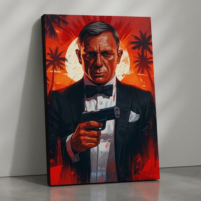 Agent of Sunset – Movies & Anime Canvas Wall Art