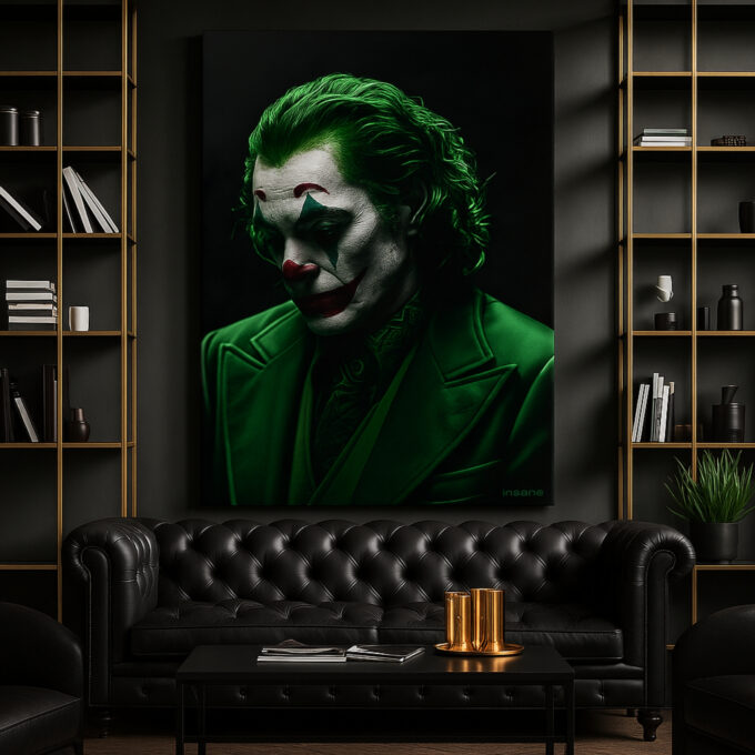 Emerald Madness – Movies & Anime Canvas Wall Art - Image 2