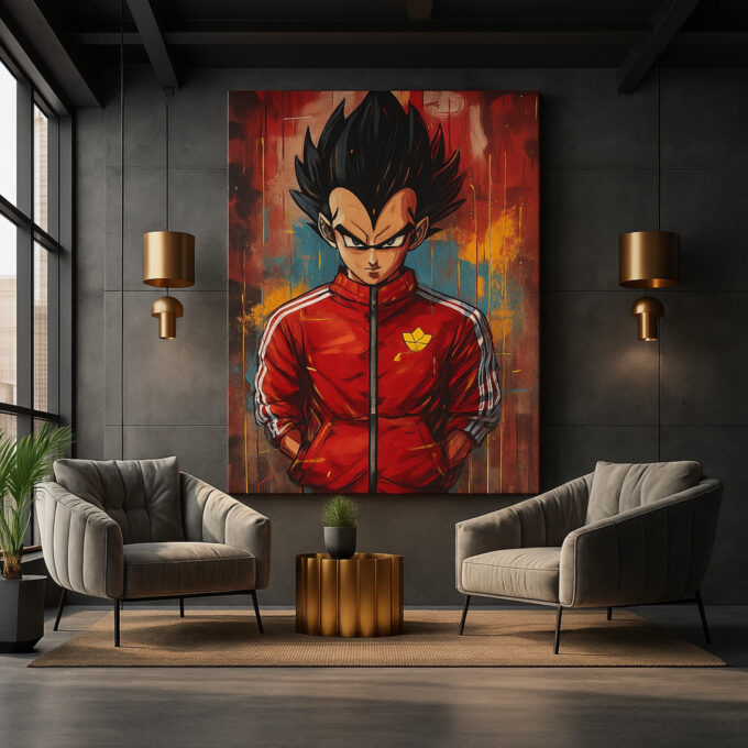 Street Prince – Movies & Anime Canvas Wall Art - Image 2