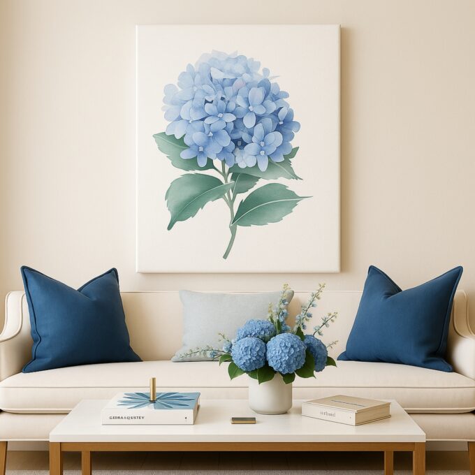Amber Muse – Abstract Woman Canvas Wall Art - Image 3