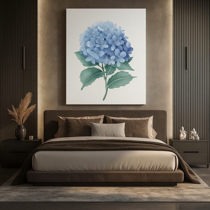 Amber Muse – Abstract Woman Canvas Wall Art - Image 2