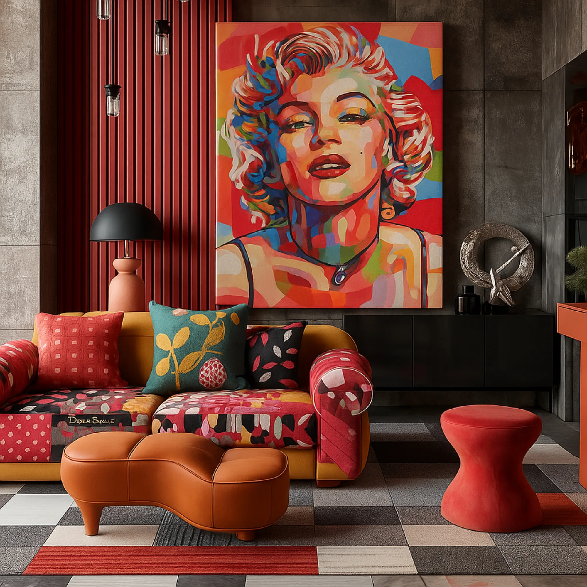 Canvas Print of Icon in Color – Marilyn Pop Art Wall Art | Artfy - Image 2