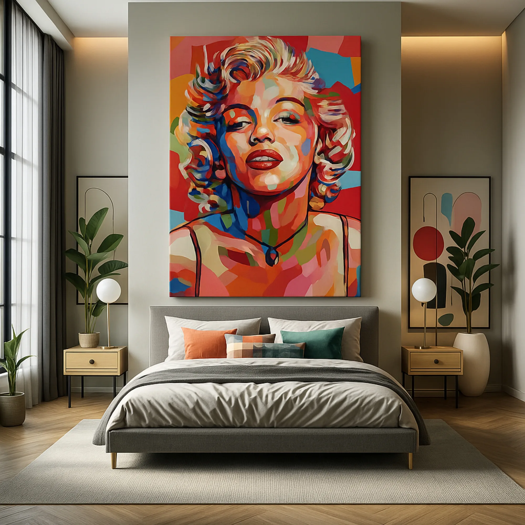 Canvas Print of Icon in Color – Marilyn Pop Art Wall Art | Artfy - Image 3