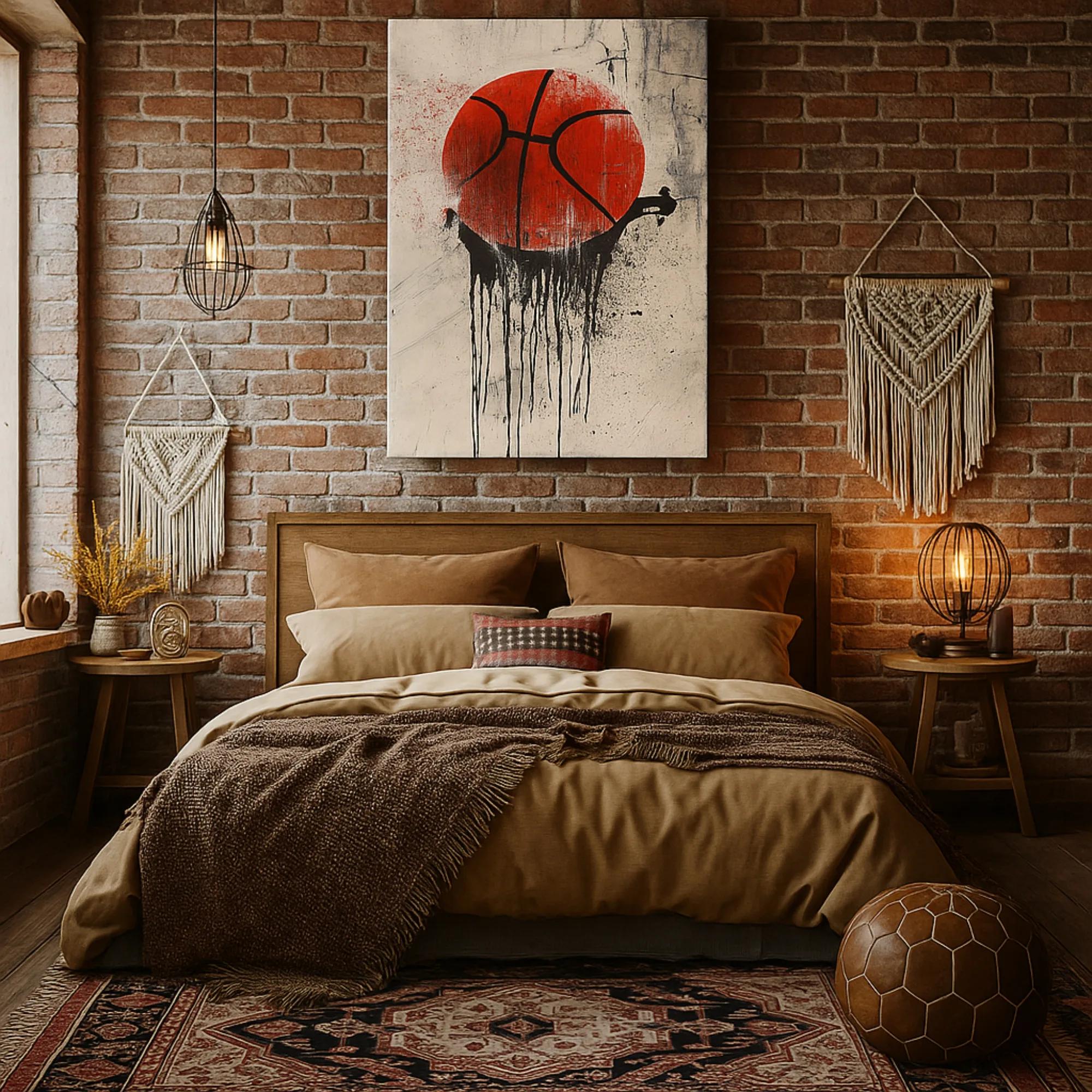 Canvas Print of Slam Drip – Basketball Urban Wall Art | Artfy - Image 3
