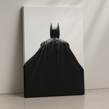 Dark Vigil – Batman Minimalist Canvas Art