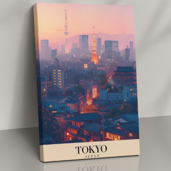 Tropical Canvas Print – Tokyo, Japan