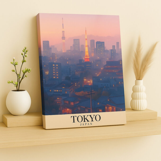 Tropical Canvas Print – Tokyo, Japan - Image 2
