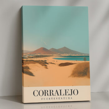 Tropical Canvas Print – Corralejo, Fuerteventura