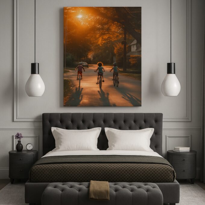 Seraphic Tides Ice Skater Canvas - Image 3