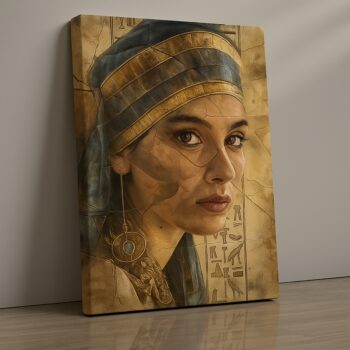 Sand Queen Canvas Wall Art