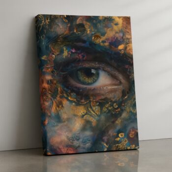 Cosmoview Sci-Fi Space Tower Canvas