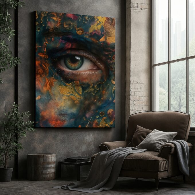 Cosmoview Sci-Fi Space Tower Canvas - Image 3