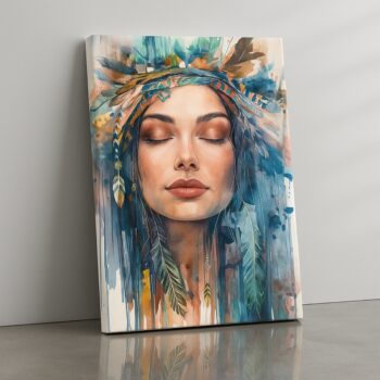 Feathercall Canvas Wall Art