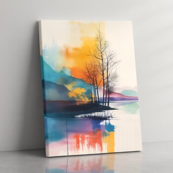 Autumn Hue Canvas Wall Art
