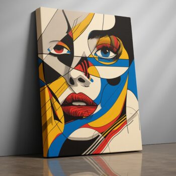Faceplay Canvas Wall Art