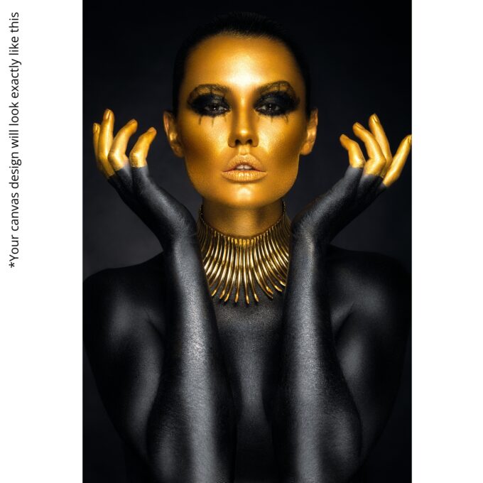 Radiant Majesty: Queen in Gold - Image 5