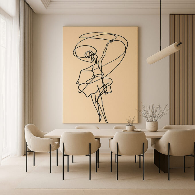 Spirited Dance Canvas Wall Art - Image 3
