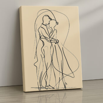 Tender Vows Canvas Wall Art