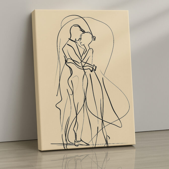 Tender Vows Canvas Wall Art