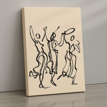 Joyful Rhythm Canvas Wall Art