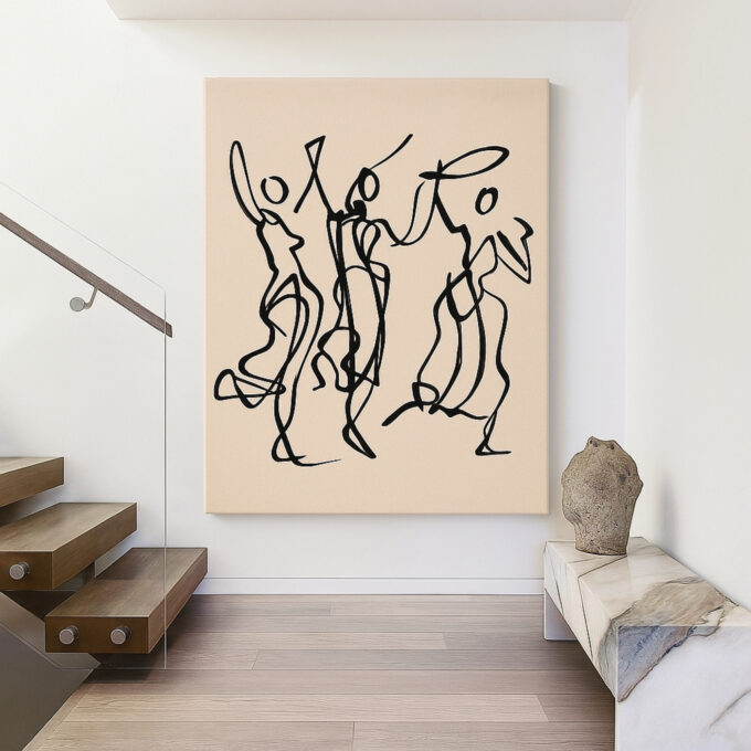 Joyful Rhythm Canvas Wall Art - Image 3