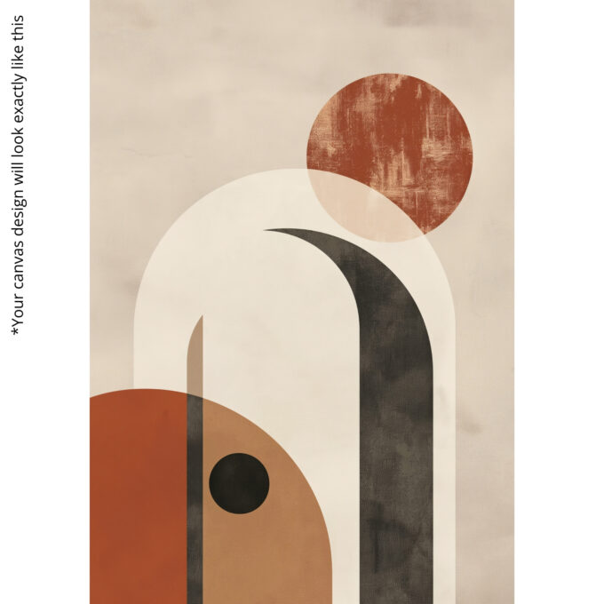 Terracotta Arches Canvas Wall Art - Image 5