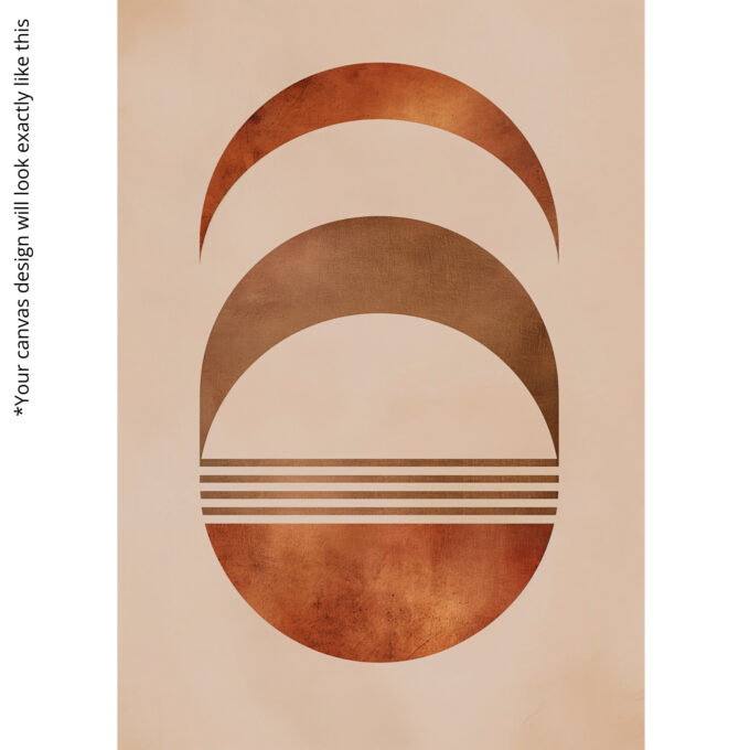 Sunset Layers Canvas Wall Art - Image 5