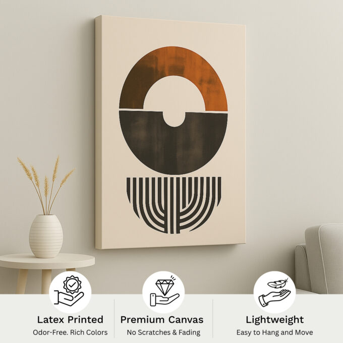 Split Horizon Canvas Wall Art - Image 4