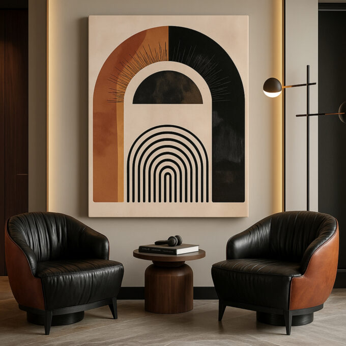 Earthbound Form Canvas Wall Art - Image 2