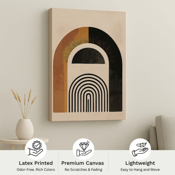 Earthbound Form Canvas Wall Art - Image 4