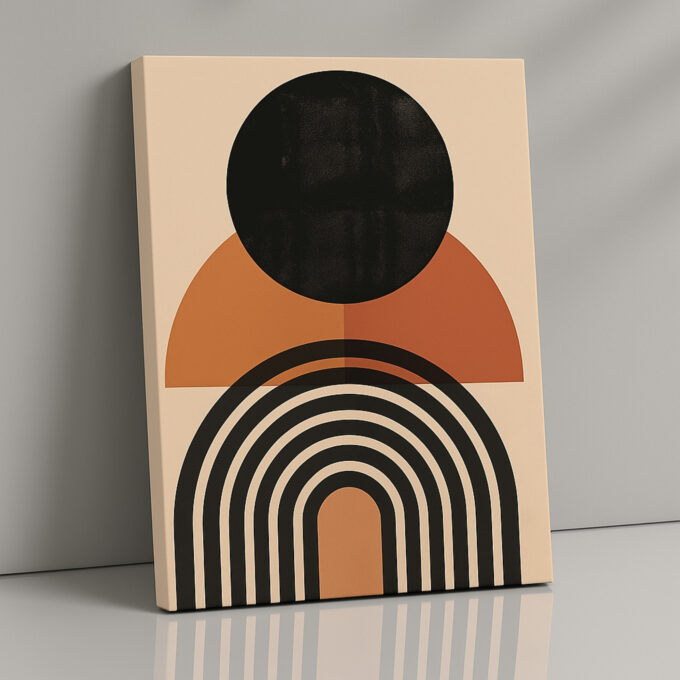 Ember Balance Canvas Wall Art