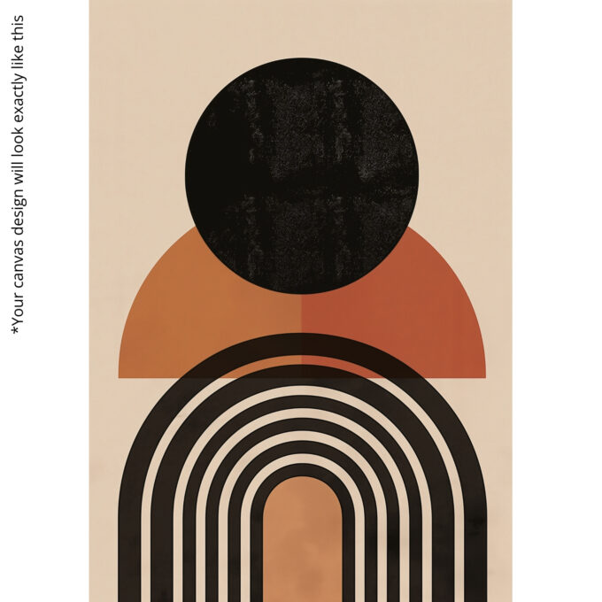 Ember Balance Canvas Wall Art - Image 5