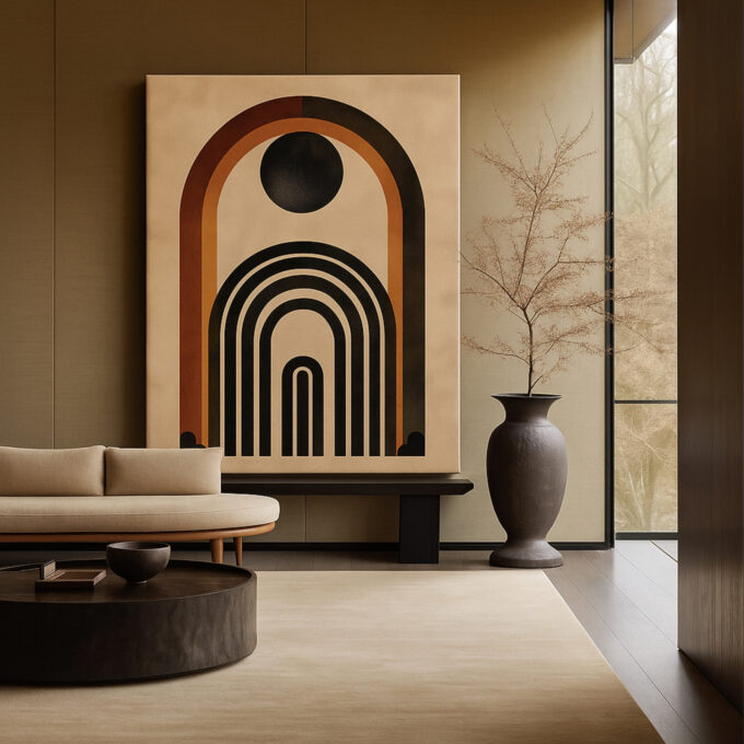 Desert Arches Canvas Wall Art - Image 2