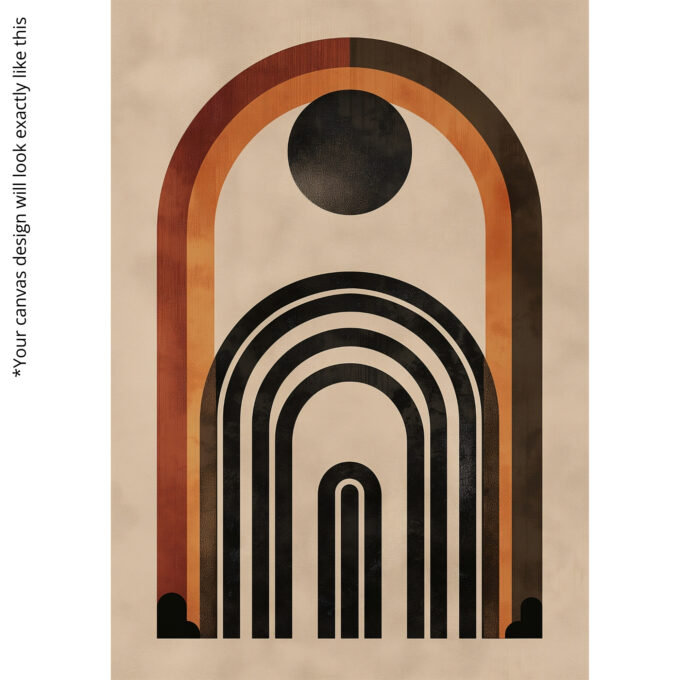 Desert Arches Canvas Wall Art - Image 5