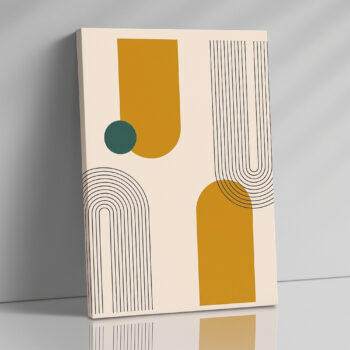Modern Monolith Canvas Wall Art