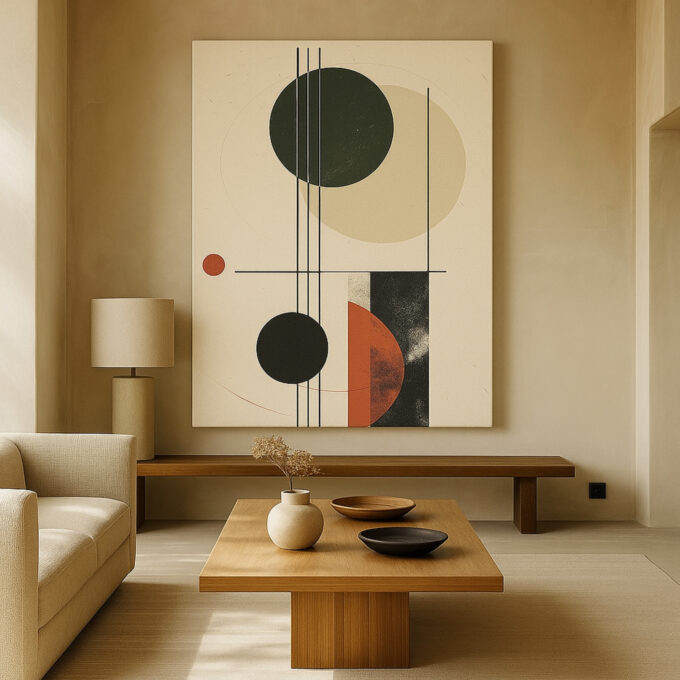 Warm Horizon Canvas Wall Art - Image 2