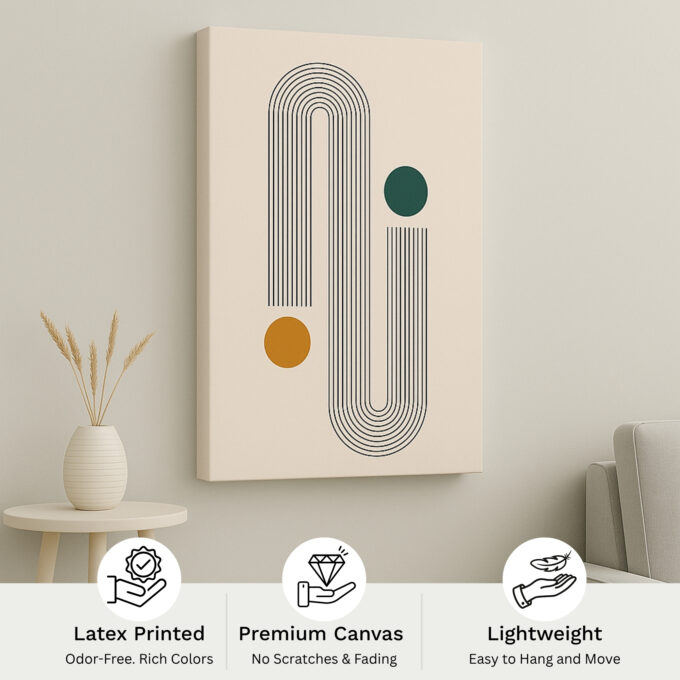 Dual Flow Canvas Wall Art - Image 4